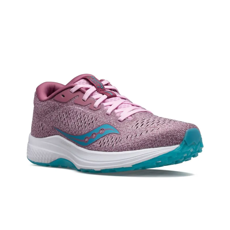 Saucony Clarion 2 Running Shoes Women's Low-Top Pink/White/Blue-2
