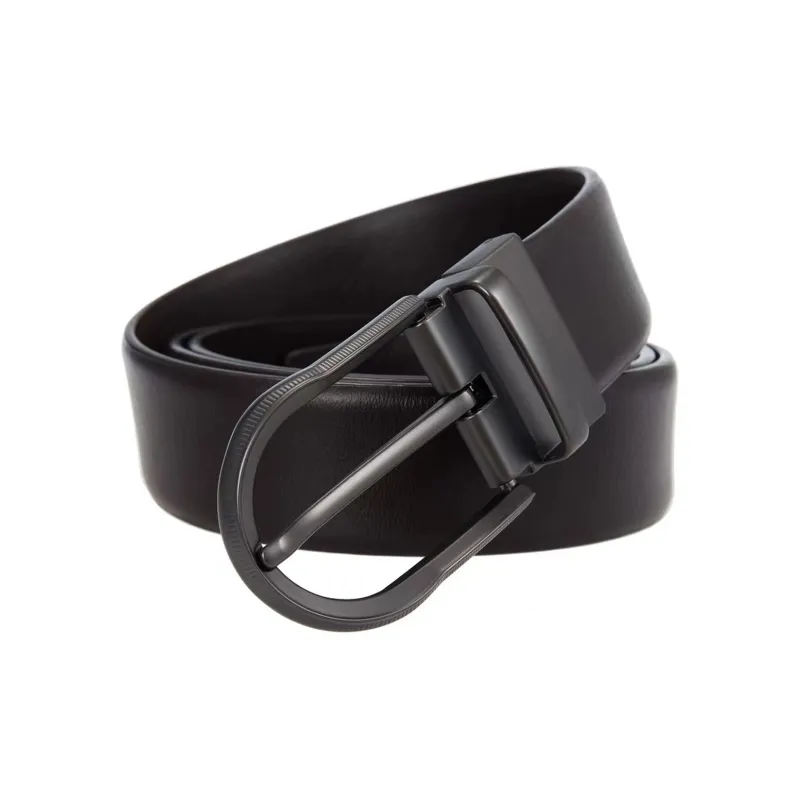 ALIEN BANG Cow Leather Leather Belts Men's 3.5CM-4