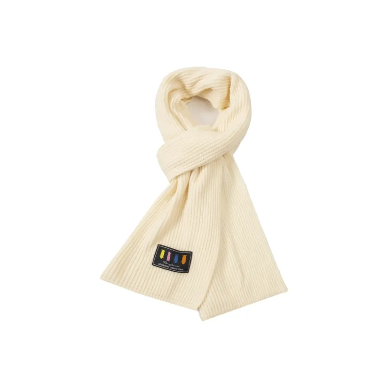 BAIJUAN Knit Scarves Unisex-2