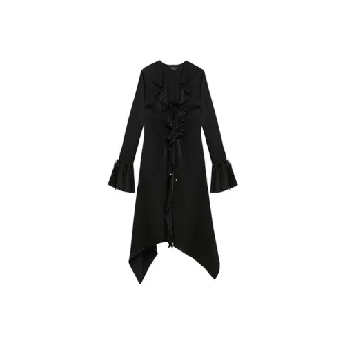 Blumarine Long-Sleeved Dresses Women's Black