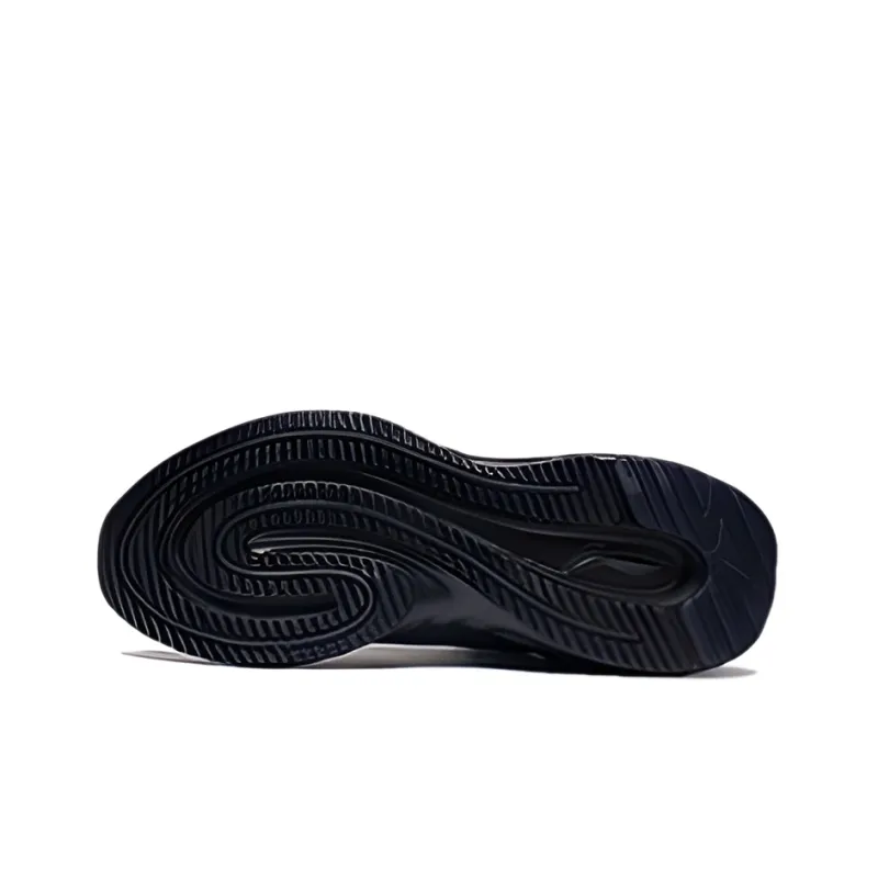 LiNing Cloud Shield Cushioning, Slip Resistant, Abrasion Resistant, Rebound Low Top Sports Casual Shoes Men's Black-3