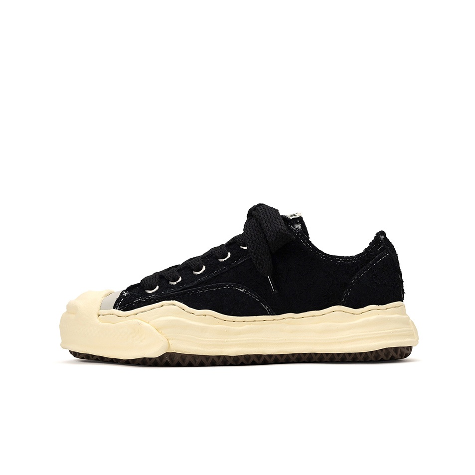 MIHARA YASUHIRO Hank OG Sole Low Broken Suede Black - POIZON