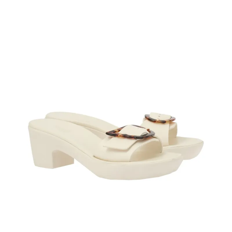 ANCIENT GREEK SANDALS Slide Slippers Women's White-2