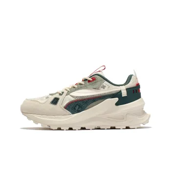 361° Long Wind Casual Shoes Women's Low Top Sago/Eco Green