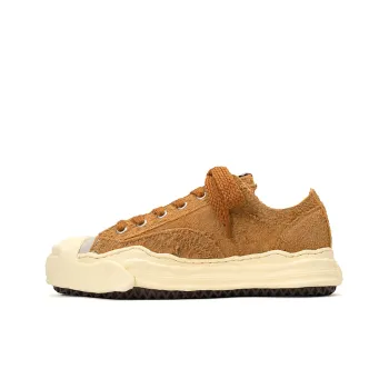 MIHARA YASUHIRO Hank OG Sole Broken Low Top Stylish Skateboarding Shoes Unisex Brown