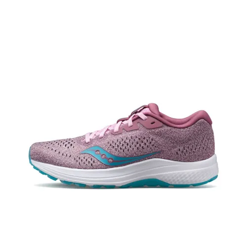 Saucony Clarion 2 Running Shoes Women's Low-Top Pink/White/Blue