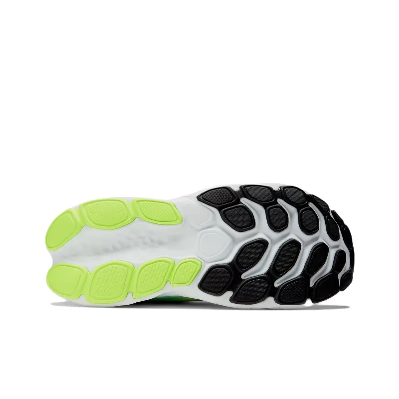 New Balance Fresh Foam X More V4 White Green-5