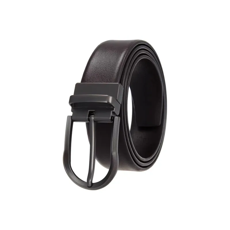 ALIEN BANG Cow Leather Leather Belts Men's 3.5CM-2