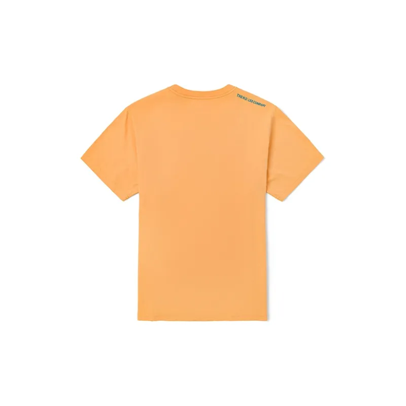 Lee FW22 Straight T Shirt Men's Salmon-1