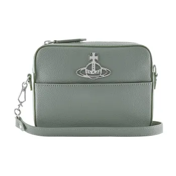 Vivienne Westwood Polyester Shoulder Bag, Crossbody Bag Regular Women's Light Green