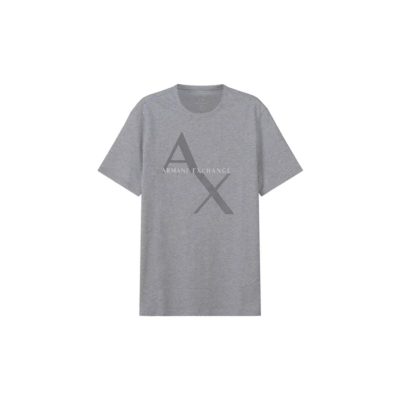 ARMANI EXCHANGE T Shirts Men Light Gray-0