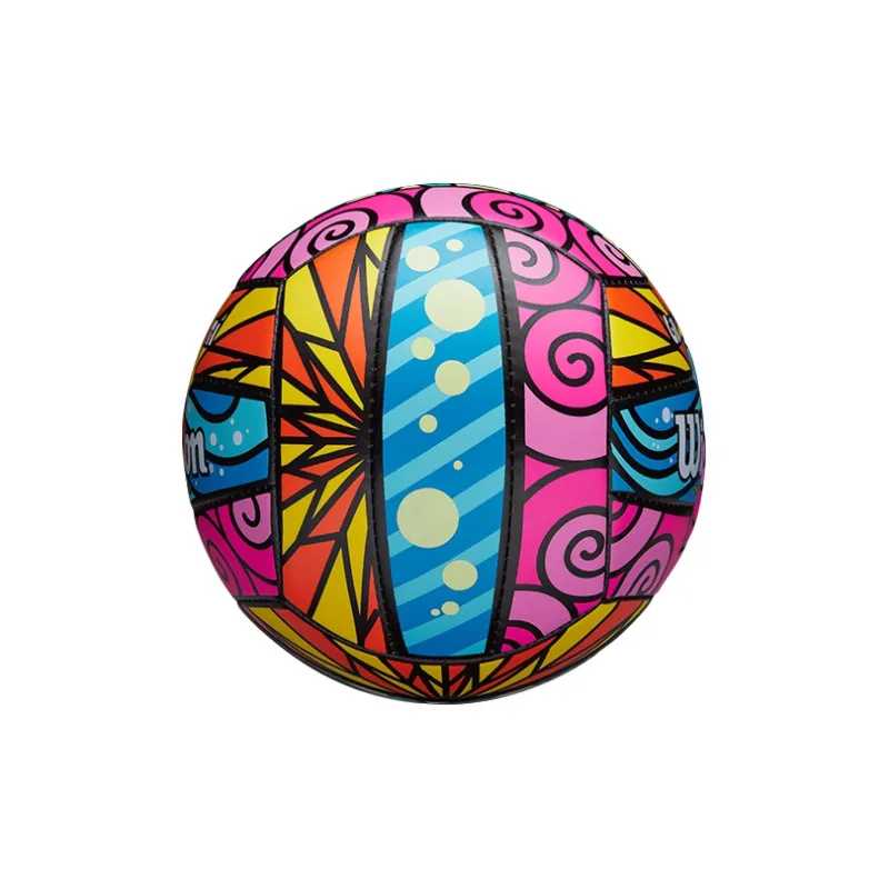Wilson Butyl Size 5 Ball Volleyball Unisex Rose Red-2