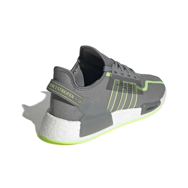 Adidas NMD_R1 V2 'Grey Signal Green'-3