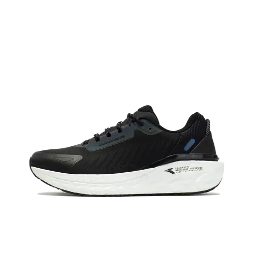 361° BOUND AIR 2.0 Waterproof Low Top Running Shoes Men's Black White Rainproof Comfortable Cushioning