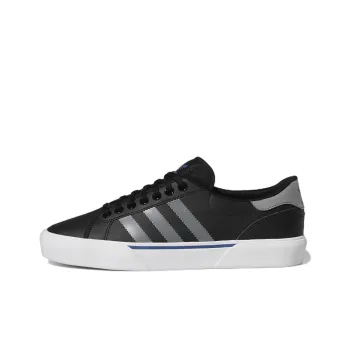 Adidas Originals Abaca Anti Slip Wear Resistant Low Top Skateboard Shoes Unisex Black Gray