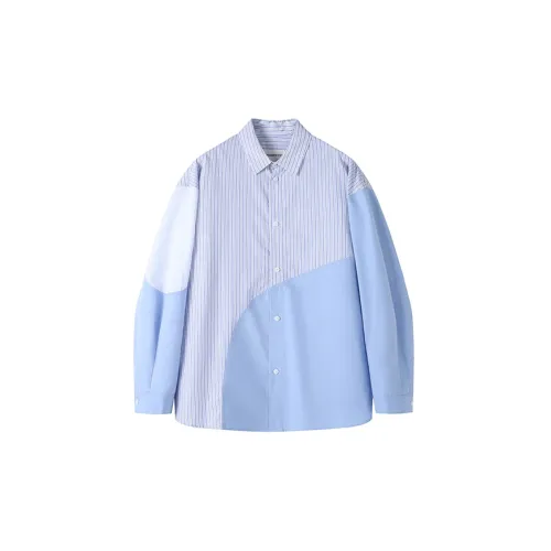 YOSHIYOYI Shirts Unisex Light Blue