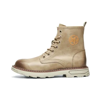 Jeep Martin Boots Men Sand