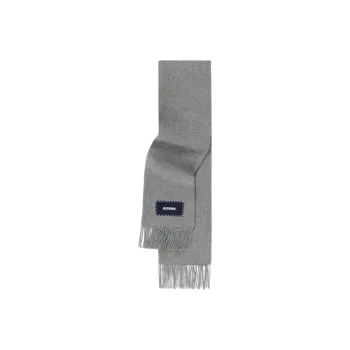 Jacquemus Knit Scarves Unisex Gray