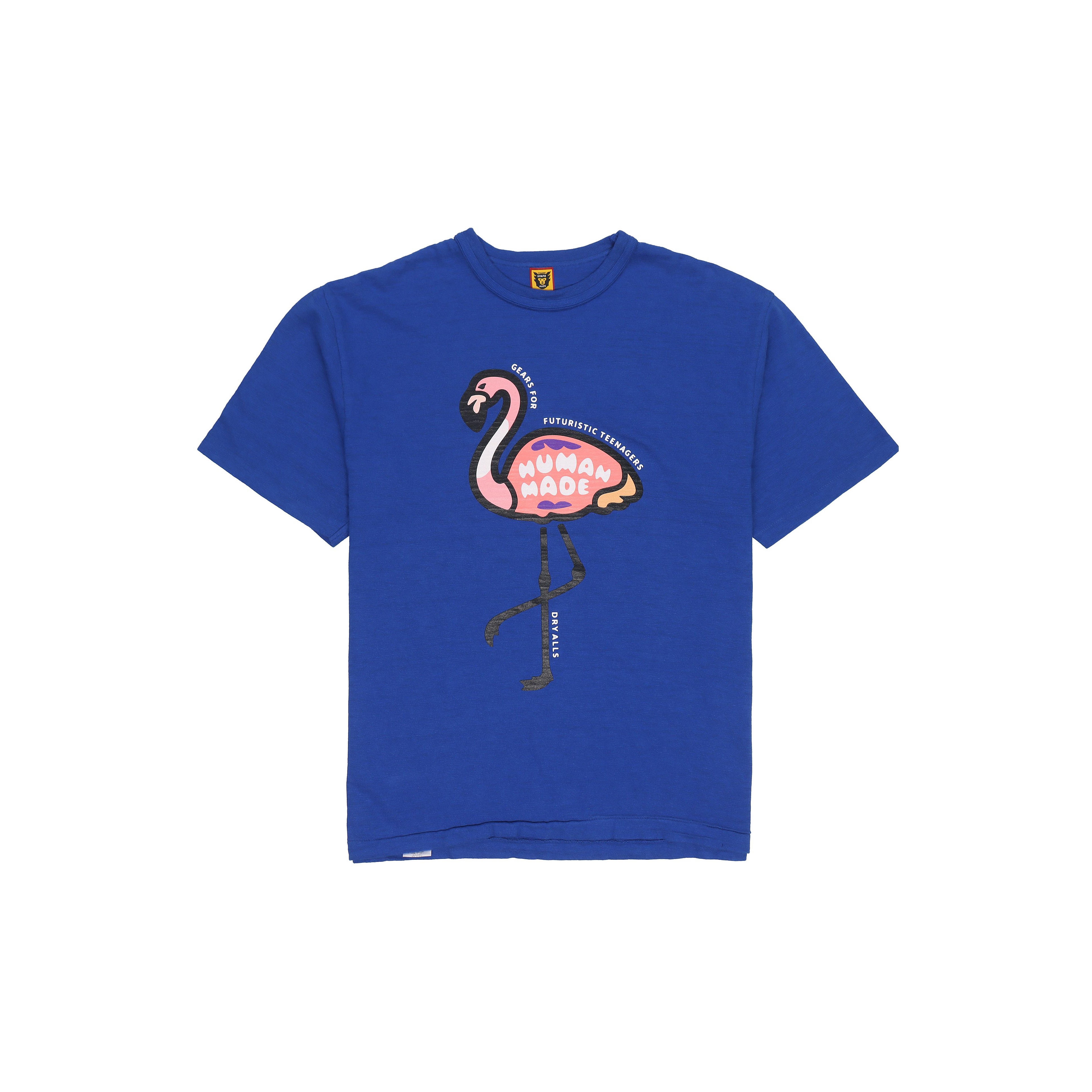 HUMAN MADE Flamingo T-Shirt Blue XXL