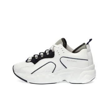 Acne Studios Rockaway Low Top Casual Shoes Men's White