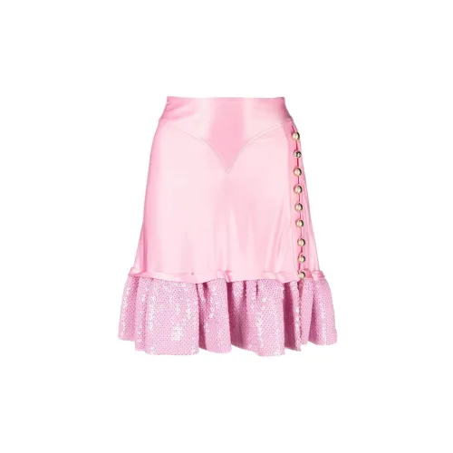 Paco Rabanne Casual Short Skirts Women's Pink