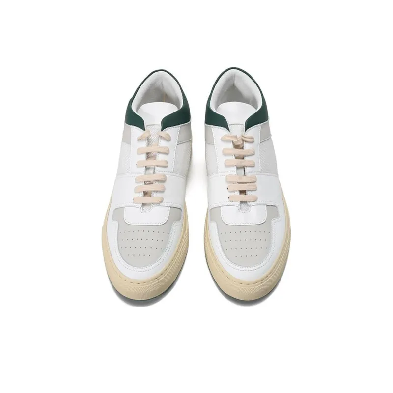 COMMON PROJECTS Skateboard Shoes Men Mid Top Green/White-3