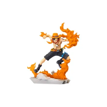 BANPRESTO Portgas D. Ace Glass Factory, Battle Light, One Piece Bonus Gifts