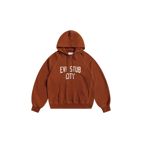 Evi Stub Sweatshirts Unisex Rusty Red