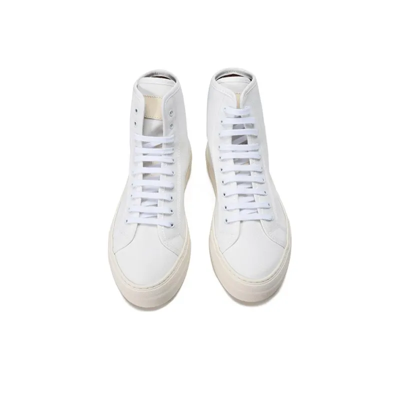 COMMON PROJECTS Canvas Shoes Women's High Top White-3