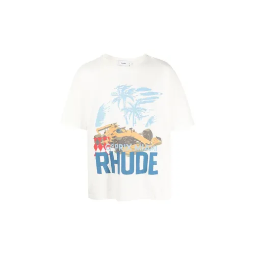 RHUDE T-Shirts Men White