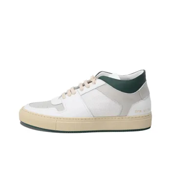 COMMON PROJECTS Skateboard Shoes Men Mid Top Green/White