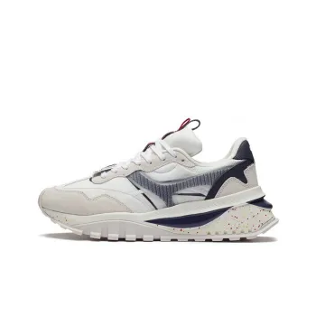 LiNing Fangyuan EVO Breathable Low Top Sports Casual Shoes Men's White Blue