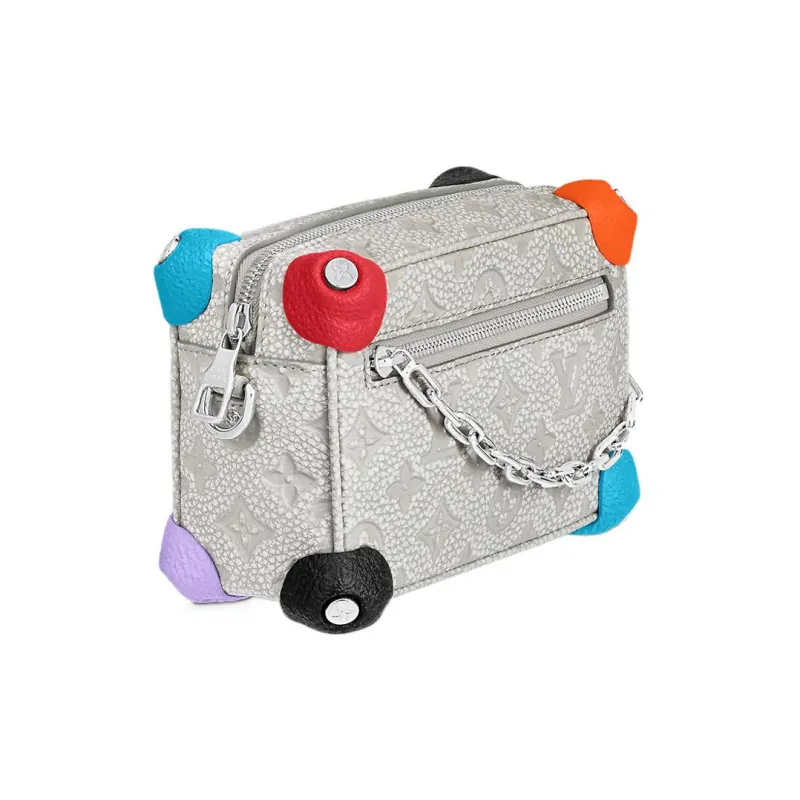 LOUIS VUITTON Mini Soft Trunk Chalk-1