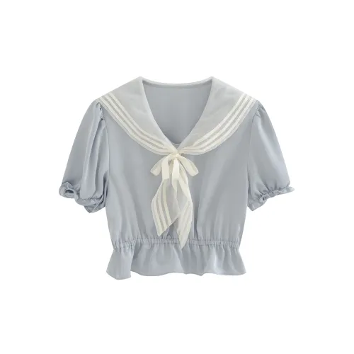 CREAMY SWEET Shirts Women's Blue