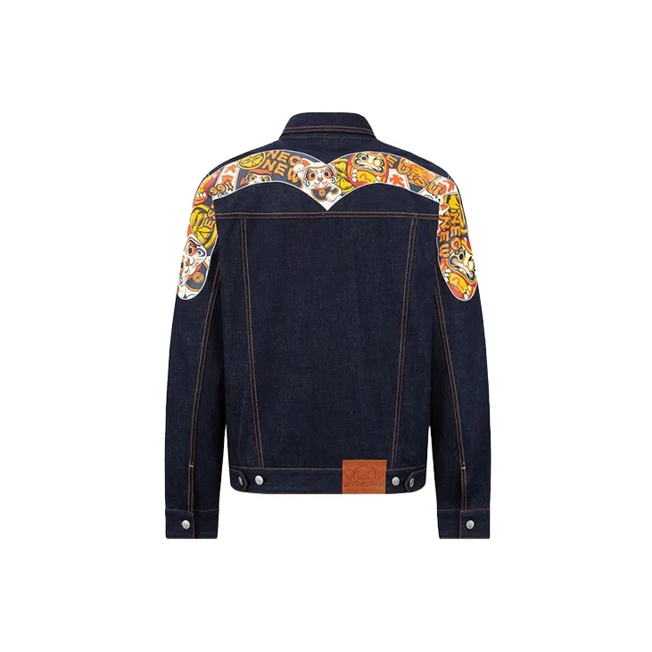 EVISU Denim Jacket Men's Denim Blue-1