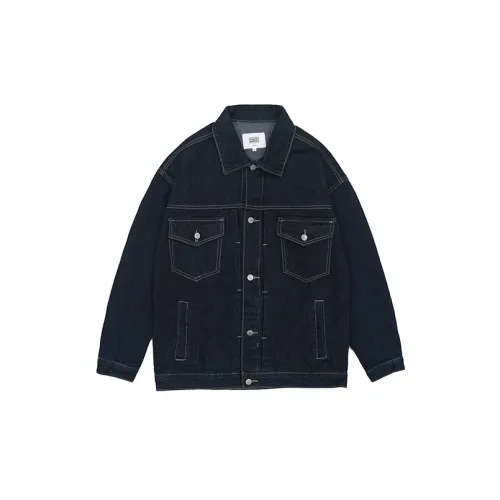 COUNTRY MOMENT Denim Jackets Men Black