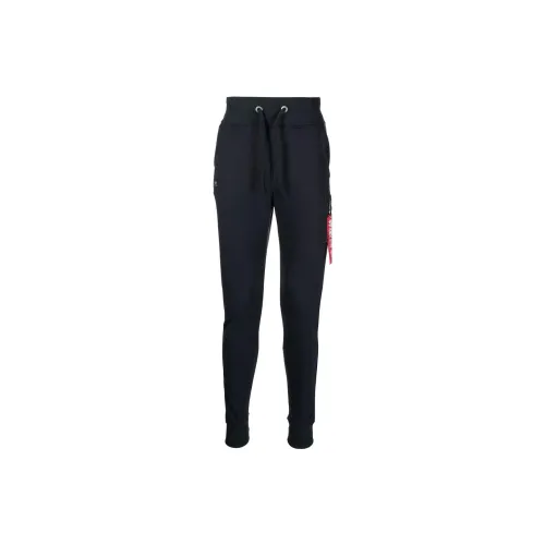 Alpha Industries Knitted Sweatpants Men Black