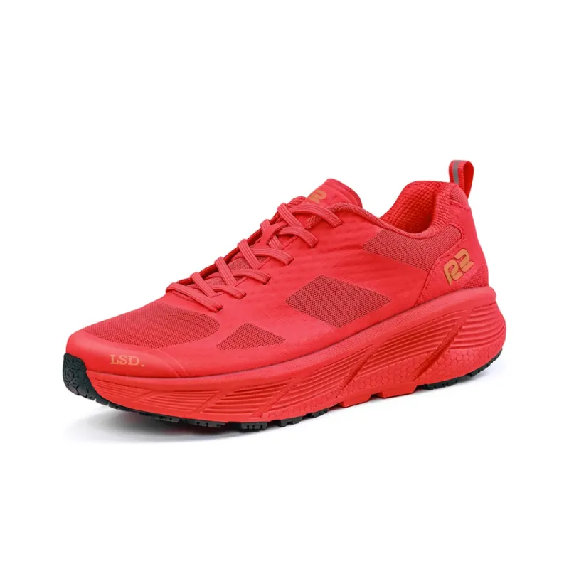 R2 REALRUN Ventilated Cushioning Running Shoes Unisex Red-2