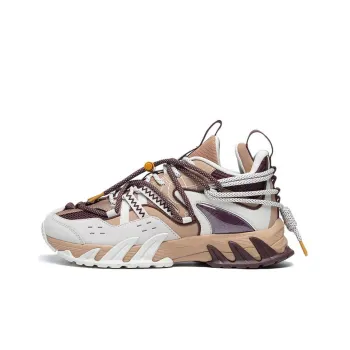 LiNing Xiao Yao Xing Getaway Wear Resistant Slip Resistant Cushioning Low Top Sports Casual Shoes Men's Clever Umber