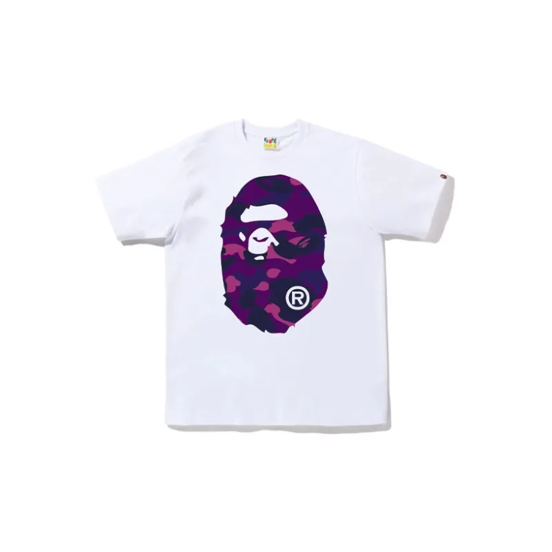 BAPE Color Camo Big Ape Head Tee FW22 -27