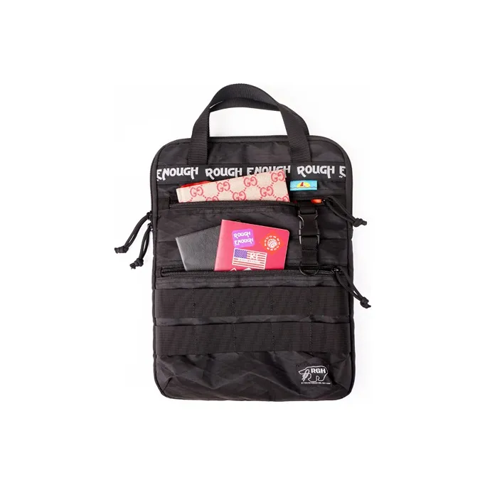 Rough Enough Polyamide Laptop Bag Briefcase Handbag Large Size Men's Black-3