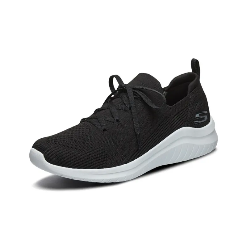 Skechers Ultra Flex 2.0 Cushioning Anti-Slip And Wear-Resistant Low-Top Casual Shoes Men's Black-2
