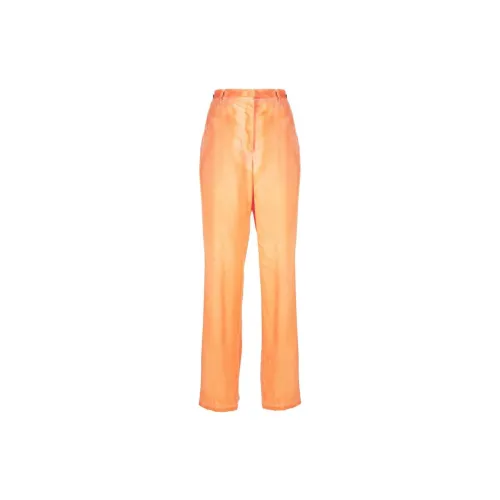 MSGM Knitted Sweatpants Women's Orange