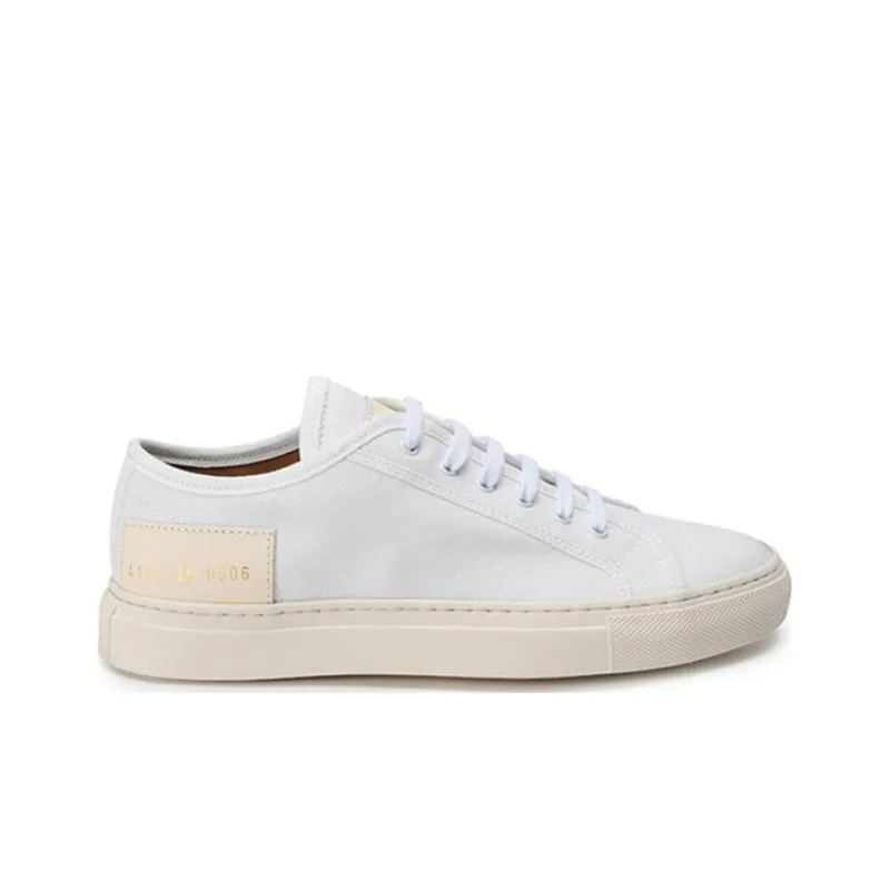 COMMON PROJECTS Canvas Shoes Women's Low Top White-1