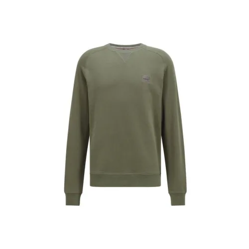 HUGO BOSS Sweatshirts Men Army Green