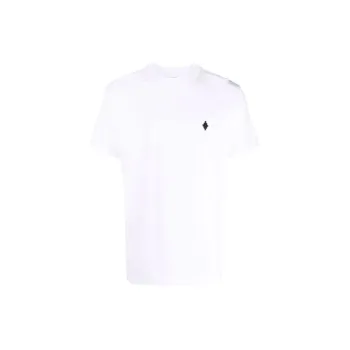 Marcelo Burlon Logo Embroidered Crewneck T Shirt