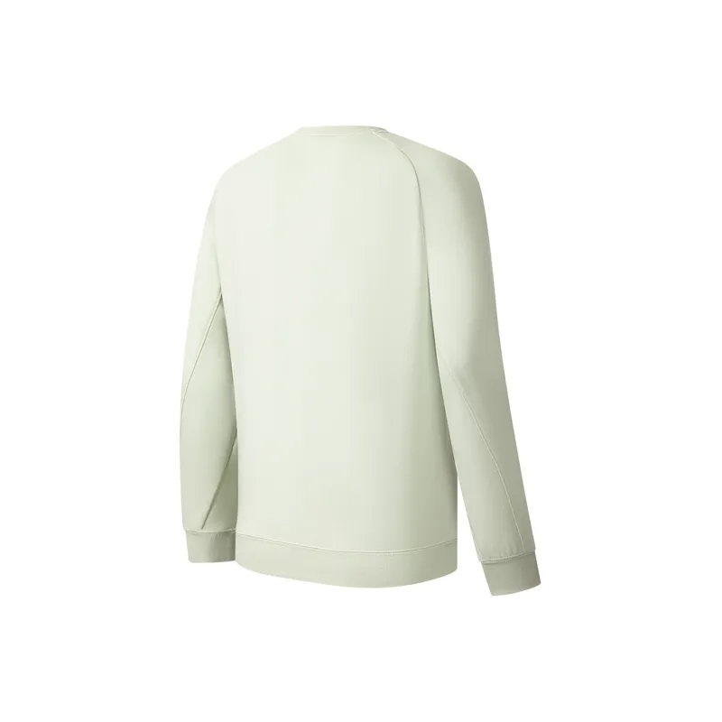 LINING Fitness Series Sweatshirts Women's Pale Greenish White Jade-1