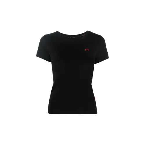 Marine Serre T-Shirts Women's Black