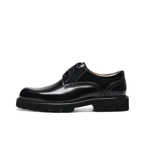 ELLE HOMME Superhuman Collection Dress Shoes Men's Black