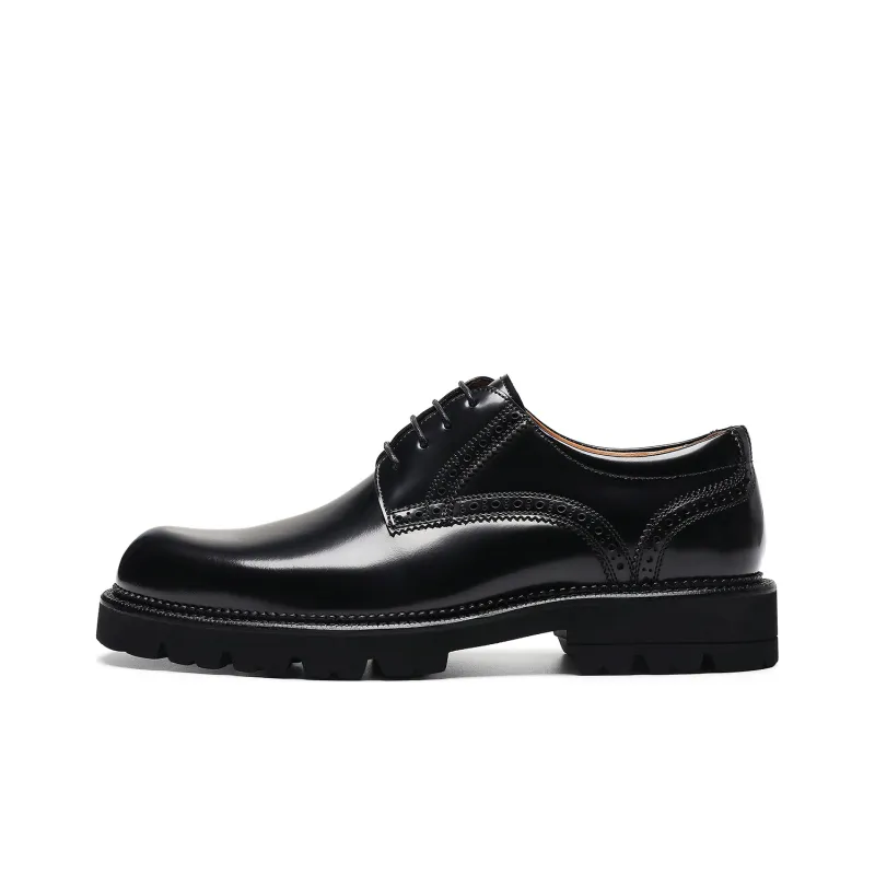 ELLE HOMME Superhuman Collection Dress Shoes Men's Black-0